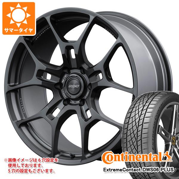 サマータイヤ 265/30R22 97Y XL コンチネンタル エクストリームコンタクト DWS06 プラス レイズ ボルクレーシング G025GC 9.0-22｜tire1ban