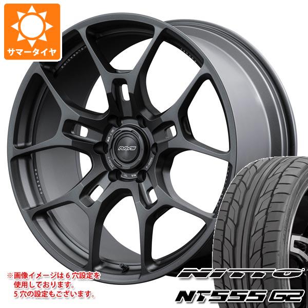 サマータイヤ 265/40R22 106Y XL ニットー NT555 G2 レイズ ボルクレーシング G025GC 9.0-22｜tire1ban