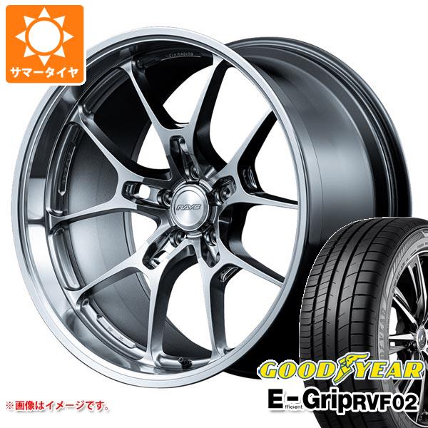 サマータイヤ 245/45R20 103W XL グッドイヤー エフィシエントグリップ RVF02 レイズ ボルクレーシング G025LC 8.5-20