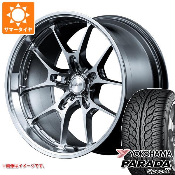 サマータイヤ 255/40R20 101V REINF ヨコハマ パラダ スペック-X PA02 レイズ ボルクレーシング G025LC 8.5-20
