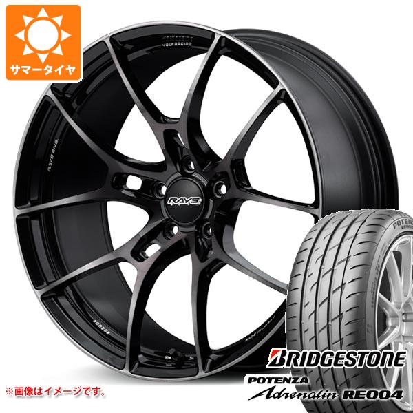 2023年製 サマータイヤ 225/45R18 95W XL ブリヂストン ポテンザ アドレナリン RE004 レイズ ボルクレーシング G025 LTD 8.0 18 :g025ltd 34122:タイヤ1番