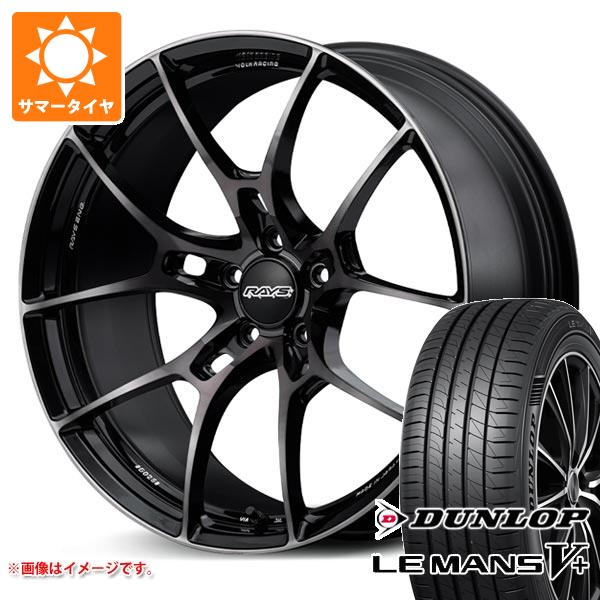 サマータイヤ 245/45R18 100W XL ダンロップ ルマン5 LM5+ レイズ ボルクレーシング G025 LTD 8.5 18 :g025ltd 40289:タイヤ1番