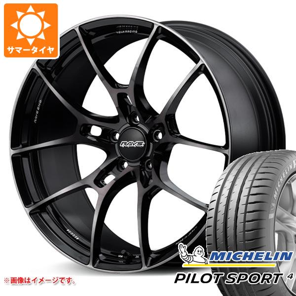 サマータイヤ 225/55R19 103Y XL ミシュラン パイロットスポーツ4 NF0 ポルシェ承認 レイズ ボルクレーシング G025 LTD 8.0 19 :g025ltd 33936:タイヤ1番