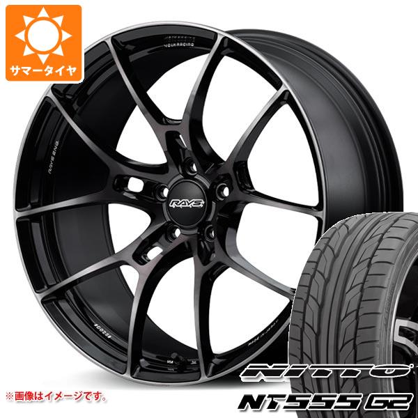 サマータイヤ 245/40R19 98Y XL ニットー NT555 G2 レイズ ボルクレーシング G025 LTD 8.5 19 :g025ltd 24099:タイヤ1番