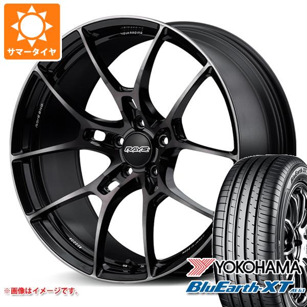 サマータイヤ 235/55R18 100V ヨコハマ ブルーアースXT AE61 レイズ ボルクレーシング G025 LTD 8.0 18 :g025ltd 34391:タイヤ1番