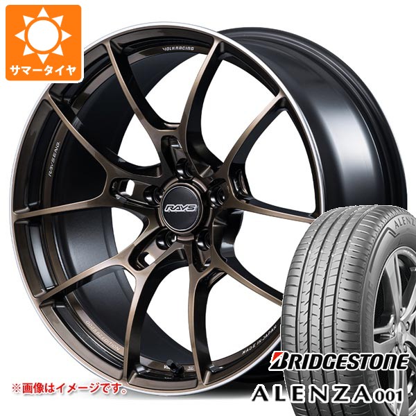 サマータイヤ 255/45R20 101W ブリヂストン アレンザ001 レイズ ボルクレーシング G025 SZエディション 8.5-20