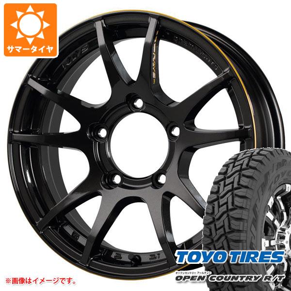 5本セット ジムニー用 サマータイヤ トーヨー オープンカントリー R/T 185/85R16 LT ホワイトレター レイズ グラムライツ 57JV アンリミット 5.5 16 :g57jvuj 34452 s86999zk 5:タイヤ1番