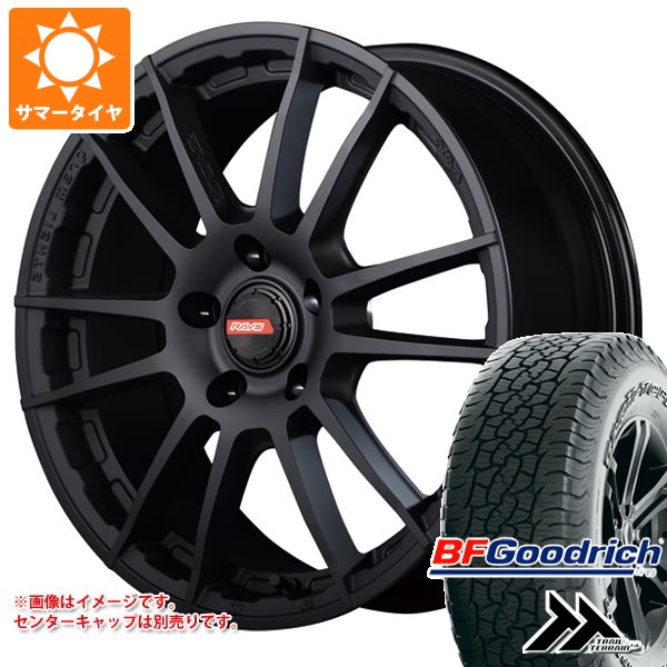 ニッサン T32エクストレイル用 サマータイヤ BFグッドリッチ トレールテレーンT/A 245/65R17 111T XL アウトラインホワイトレター グラムライツ 57XR-X 7.0-17