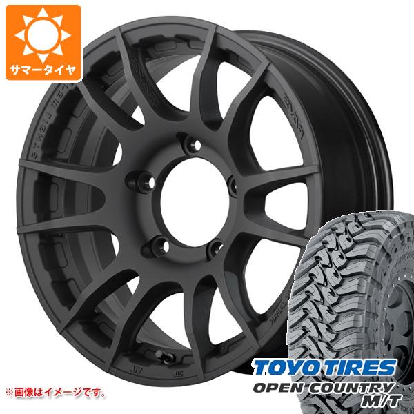 5本セット ジムニーシエラ JB74W用 サマータイヤ トーヨー オープンカントリー M/T LT225/75R16 103/100Q ホワイトレター レイズ グラムライツ 57XR X 6.0 16 :g57rxbks 34450 s861005zk 5:タイヤ1番