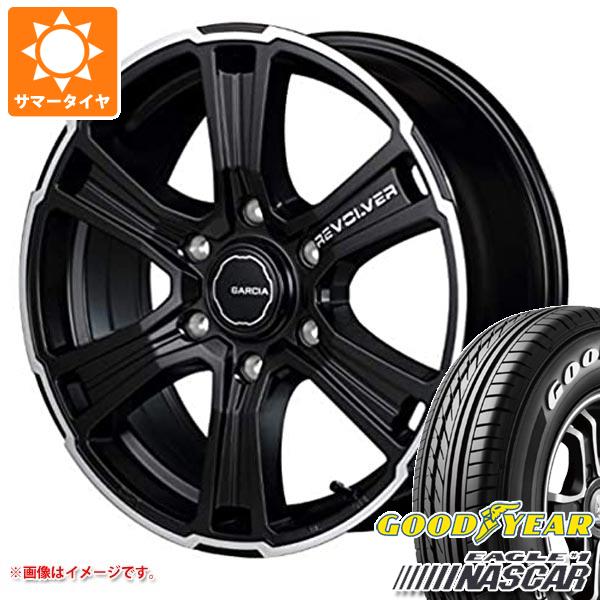 ハイエース 200系用 2024年製 サマータイヤ グッドイヤー イーグル ＃1 ナスカー 215/65R16C 109/107R ホワイトレター ガルシア エスエス リボルバー 6.5 16 :galrevh 14402 t80967yt:タイヤ1番