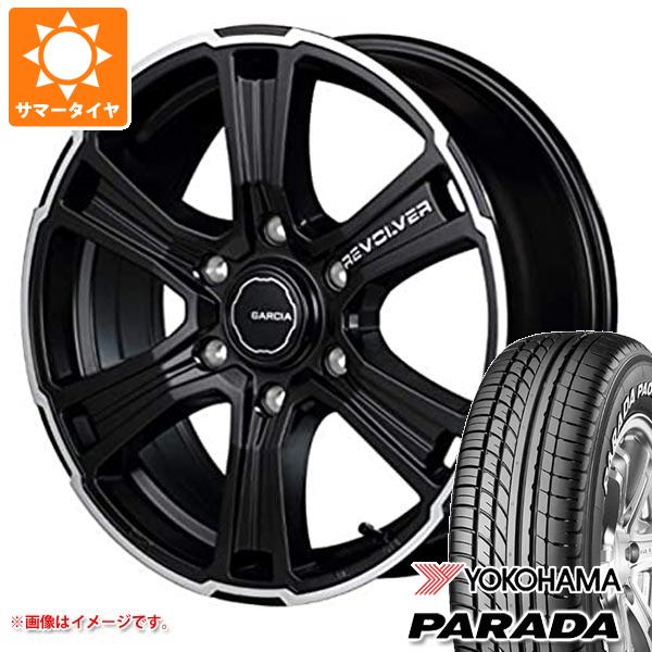 ハイエース 200系用 2024年製 サマータイヤ ヨコハマ パラダ PA03 215/65R16C 109/107S ホワイトレター ガルシア エスエス リボルバー 6.5 16 :galrevh 19618 t80967yt:タイヤ1番