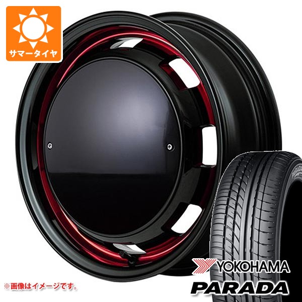 PARADA PA03 スズキ エブリイバン DA17V用 サマータイヤ ヨコハマ