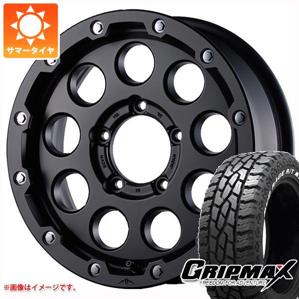 ジムニーシエラ JB74W用 サマータイヤ グリップマックス マッドレイジ R/T MAX LT215/70R16 100/97Q ホワイトレター ギャルソン マルビーレ マッドラン 5.5-16