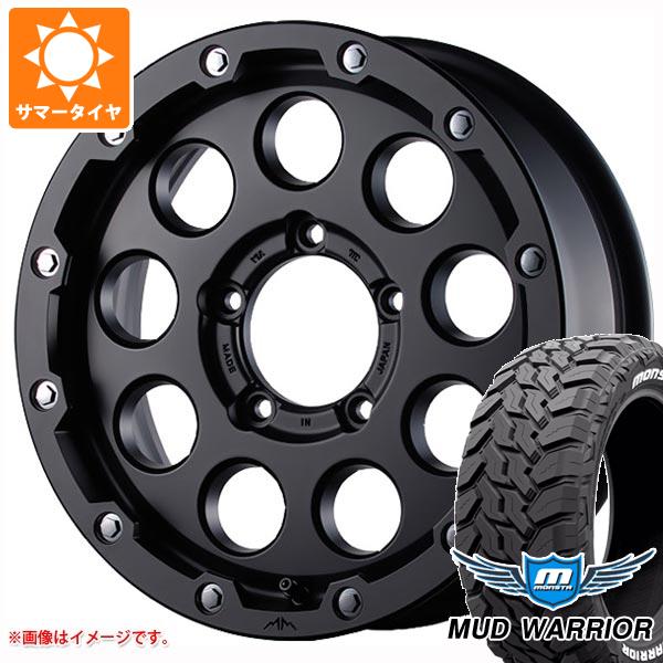 スズキ ジムニーノマド JC74W用 サマータイヤ モンスタ マッドウォーリアー LT215/70R16 107/105Q ホワイトレター ギャルソン マルビーレ マッドラン 5.5-16