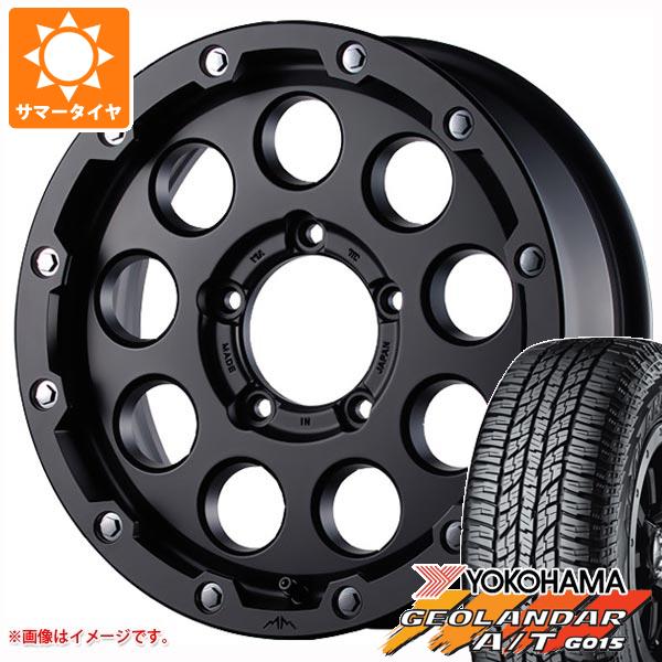 5本セット ジムニーシエラ JB74W用 サマータイヤ ヨコハマ ジオランダー A/T G015 P235/70R16 104T ホワイトレター ギャルソン マルビーレ マッドラン 5.5 16 :garmudjs 26661 s861007zk 5:タイヤ1番