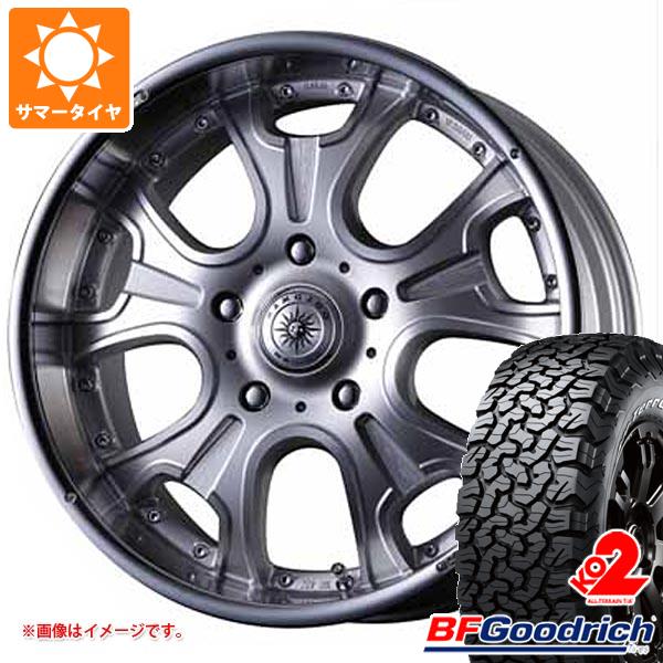 サマータイヤ 285/55R20 117/114T BFグッドリッチ オールテレーン T/A KO2 ブラックレター クリムソン ヘラクレス モノブロック F/A 8.5 20 :gchetcm 21565:タイヤ1番