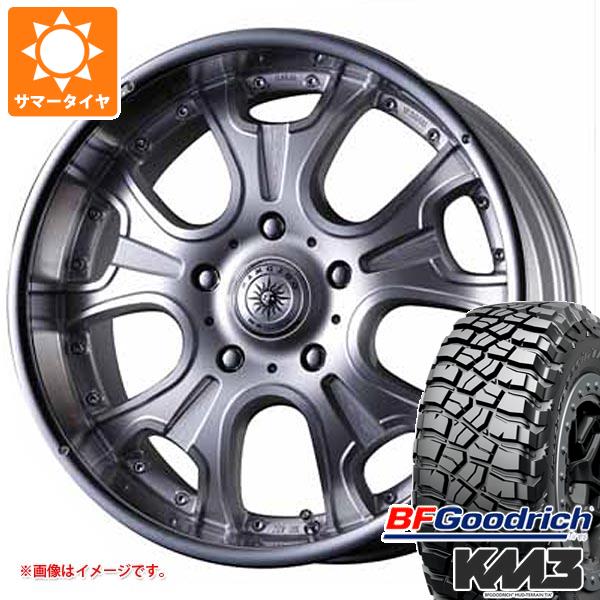 サマータイヤ 285/55R20 122/119Q BFグッドリッチ マッドテレーン T/A KM3 クリムソン ヘラクレス モノブロック F/A 8.5 20 :gchetcm 27557:タイヤ1番