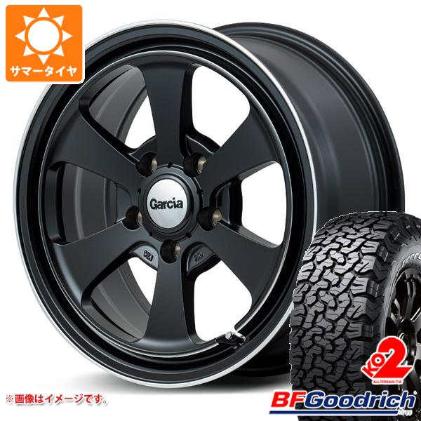 T31エクストレイル用 サマータイヤ BFグッドリッチ オールテレーンT/A KO2 LT215/65R16 103/100S ブラックレター ガルシア ダラス6 7.0 16 :gda6gb 24250 n84986sn:タイヤ1番