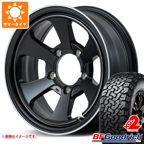 5本セット ジムニーシエラ JB74W用 サマータイヤ BFグッドリッチ オールテレーンT/A KO2 LT235/70R16 104/101S ホワイトレター ガルシア ダラス6 6.0 16 :gda6gbs 21429 s861007zk 5:タイヤ1番