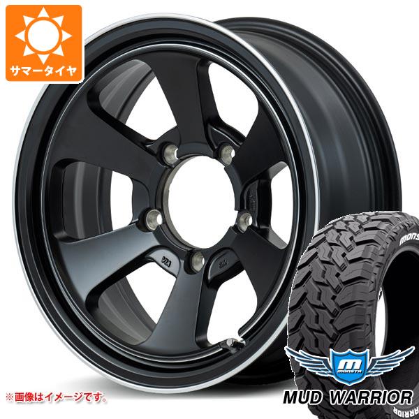 5本セット ジムニー JB64W用 サマータイヤ モンスタ マッドウォーリアー LT215/70R16 107/105Q ホワイトレター ガルシア ダラス6 5.5 16 :gda6gbj 34780 s86768zk 5:タイヤ1番