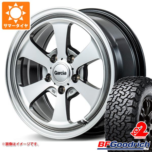 T31エクストレイル用 サマータイヤ BFグッドリッチ オールテレーンT/A KO2 LT215/65R16 103/100S ブラックレター ガルシア ダラス6 7.0 16 :gda6pg 24250 n84986sn:タイヤ1番