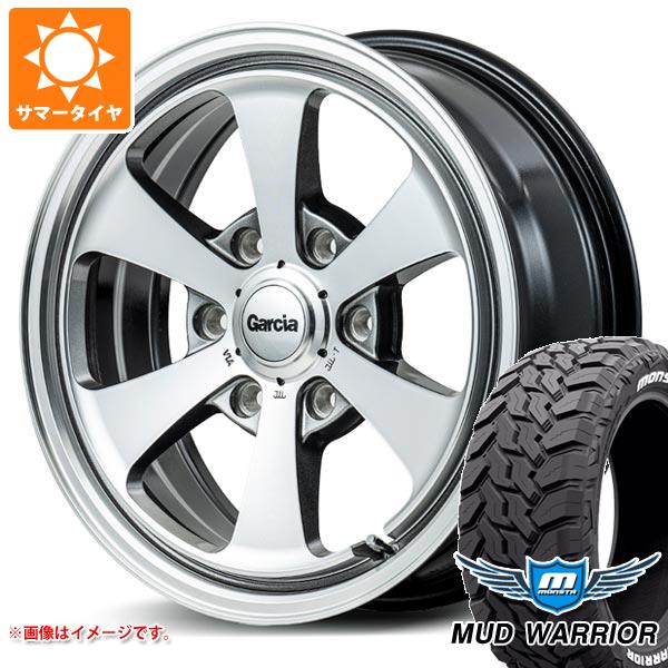 ハイエース 200系用 サマータイヤ モンスタ マッドウォーリアー LT215/70R16 107/105Q ホワイトレター ガルシア ダラス6 6.5 16 :gda6pgh 34780 t80971yt:タイヤ1番