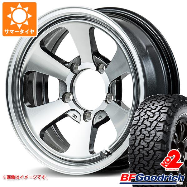 5本セット ジムニーシエラ JB74W用 サマータイヤ BFグッドリッチ オールテレーンT/A KO2 LT235/70R16 104/101S ホワイトレター ガルシア ダラス6 6.0 16 :gda6pgs 21429 s861007zk 5:タイヤ1番