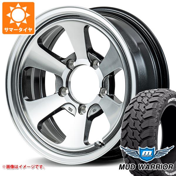 5本セット ジムニーシエラ JB74W用 サマータイヤ モンスタ マッドウォーリアー LT215/70R16 107/105Q ホワイトレター ガルシア ダラス6 6.0 16 :gda6pgs 34780 s86770zk 5:タイヤ1番