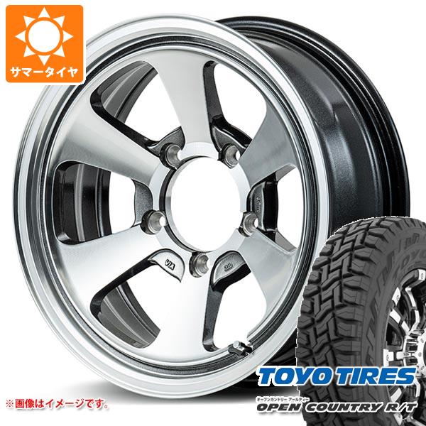 5本セット ジムニーシエラ JB74W用 サマータイヤ トーヨー オープンカントリー R/T 235/70R16 106Q ホワイトレター ガルシア ダラス6 6.0 16 :gda6pgs 34451 s861007zk 5:タイヤ1番