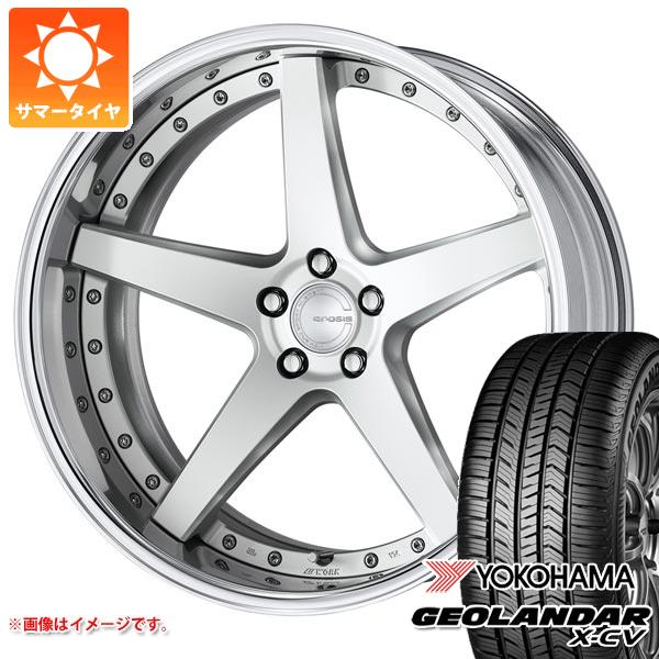 サマータイヤ 255/45R20 105W XL ヨコハマ ジオランダー X CV G057 ワーク グノーシス CVF 8.5 20 :gncvf 32346:タイヤ1番