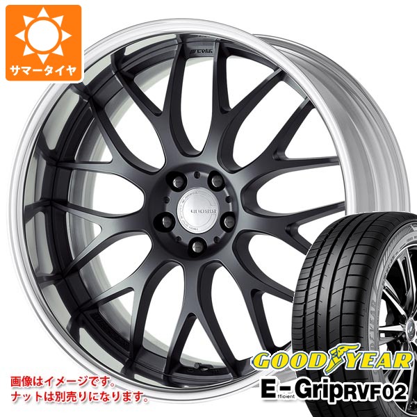 サマータイヤ 225/40R19 93W XL グッドイヤー エフィシエントグリップ RVF02 ワーク グノーシス RXM 8.0-19
