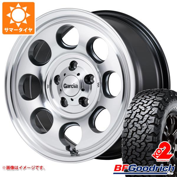 T31エクストレイル用 サマータイヤ BFグッドリッチ オールテレーンT/A KO2 LT215/65R16 103/100S ブラックレター ガルシア パーム8 7.0 16 :gpm85 24250 n84986sn:タイヤ1番