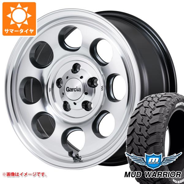 エクリプスクロス GK系用 サマータイヤ モンスタ マッドウォーリアー LT215/70R16 107/105Q ホワイトレター ガルシア パーム8 7.0 16 :gpm85 34780 m83969tb:タイヤ1番