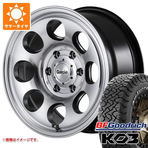 オールテレーン - ハイラックスサーフ215系用 朱夏タイア BF好ましい金持ち T/A KO3 LT265/65R17 116/113S 白いこと雁の使い ガルシア パーム8 8.0-17 車、バイク、自転車-夏タイヤ、ホイールセット