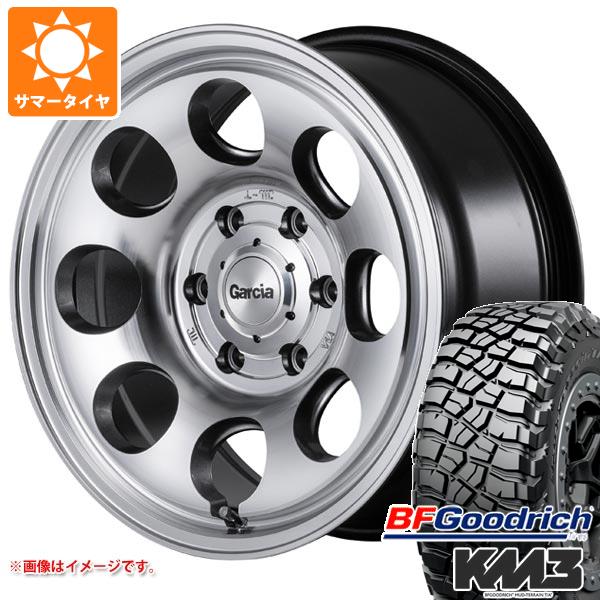 FJクルーザー 10系用 サマータイヤ BFグッドリッチ マッドテレーンT/A KM3 LT265/70R17 121/118Q ガルシア パーム8 8.0 17 :gpm8mg6 27566 t801004yt:タイヤ1番