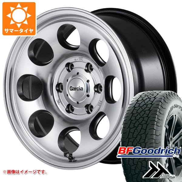 ランドクルーザー プラド 150系用 サマータイヤ BFグッドリッチ トレールテレーンT/A 265/65R17 112T アウトラインホワイトレター ガルシア パーム8 8.0-17