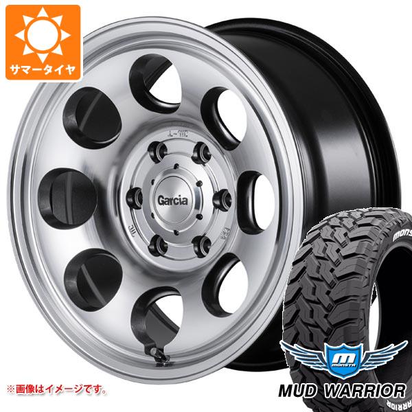 ハイエース 200系用 サマータイヤ モンスタ マッドウォーリアー LT215/70R16 107/105Q ホワイトレター ガルシア パーム8 6.5 16 :gpm8mgh 34780 t80971yt:タイヤ1番