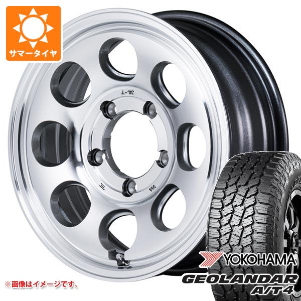GEOLANDAR - 5本仕かける スズキ ジムニーノマド JC74W用 炎節タイア ヨコハマ ジオランダー A/T4 G018 235/70R16 106T アウトラインホワイトレター ガルシア パーム8 6.0-16