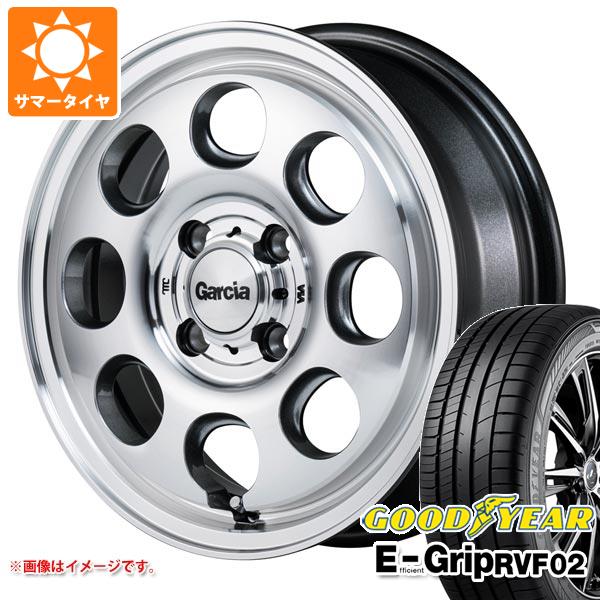 サマータイヤ 165/55R15 75V グッドイヤー エフィシエントグリップ RVF02 ガルシア パーム8 4.5 15 :gpm8mgk 36635:タイヤ1番