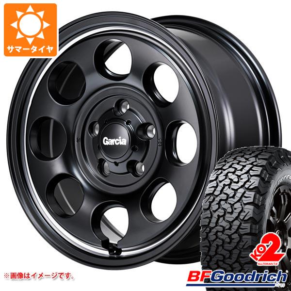 T31エクストレイル用 サマータイヤ BFグッドリッチ オールテレーンT/A KO2 LT215/65R16 103/100S ブラックレター ガルシア パーム8 7.0 16 :gpm8sb5 24250 n84986sn:タイヤ1番