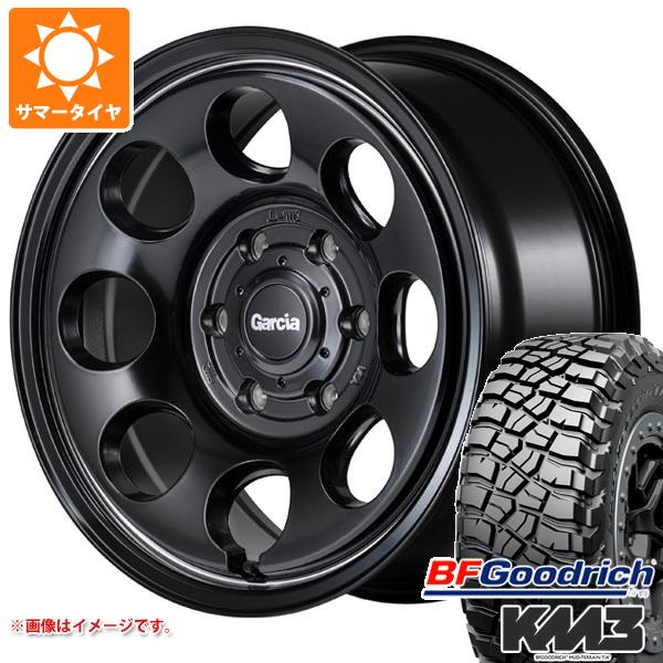 ハイラックス 120系用 サマータイヤ BFグッドリッチ マッドテレーンT/A KM3 LT265/70R17 121/118Q ガルシア パーム8 8.0 17 :gpm8sb6 27566 t80995yt:タイヤ1番