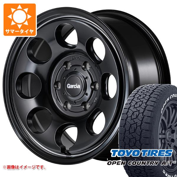 OPEN COUNTRY - トヨタ ハイラックス 120系用 炎節タイア トゥーヨー 明けひろげカントリー A/T3 265/70R17 115T 白いこと水茎の跡 ガルシア パーム8 8.0-17