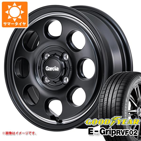 サマータイヤ 165/55R15 75V グッドイヤー エフィシエントグリップ RVF02 ガルシア パーム8 4.5 15 :gpm8sbk 36635:タイヤ1番