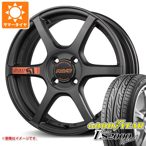 サマータイヤ 165/50R15 73V グッドイヤー イーグル LS2000 ハイブリッド2 レイズ グラムライツ 57C6 スペックD 5.0-15｜tire1ban