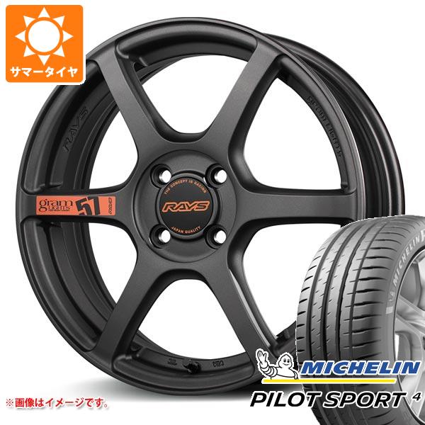 2023年製 サマータイヤ 195/45R17 81W ミシュラン パイロットスポーツ4 レイズ グラムライツ 57C6 スペックD 7.0 17 :gr57c6d 33944:タイヤ1番