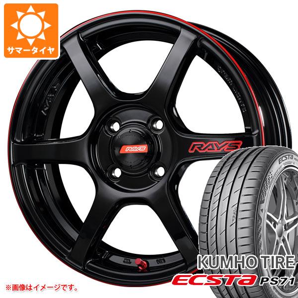 サマータイヤ 205/40R17 84Y XL クムホ エクスタ PS71 レイズ グラムライツ 57C6 タイムアタックエディション 7.0 17 :gr57c6ta 32480:タイヤ1番