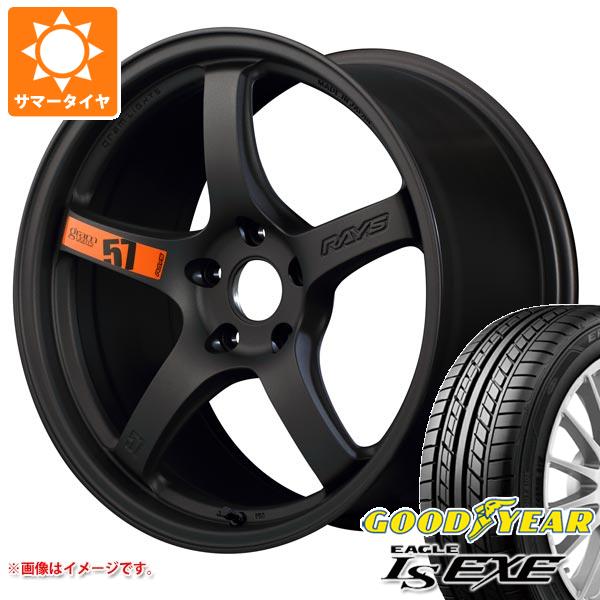 サマータイヤ 235/40R18 95W XL グッドイヤー イーグル LSエグゼ レイズ グラムライツ 57CR スペックD 8.5 18 :gr57crd 16706:タイヤ1番