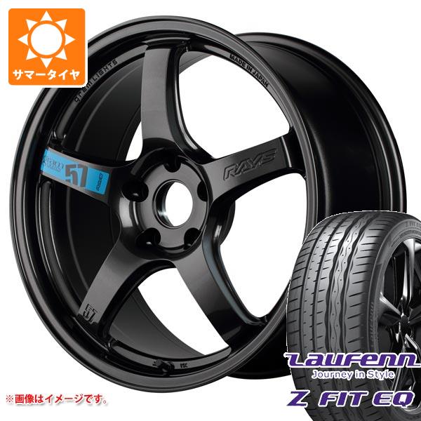 サマータイヤ 215/45R18 89Y ラウフェン Zフィット EQ LK03 レイズ グラムライツ 57CR スペックM 7.5-18