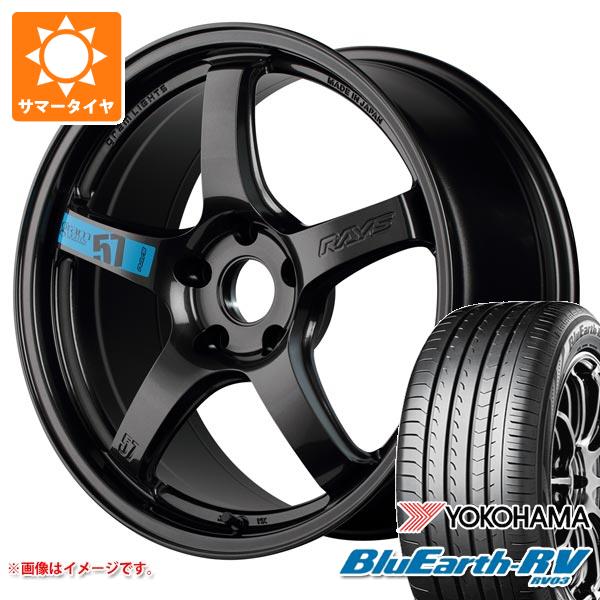 2024年製 サマータイヤ 225/50R18 95V ヨコハマ ブルーアースRV RV03 レイズ グラムライツ 57CR スペックM 7.5 18 :gr57crm 38371:タイヤ1番