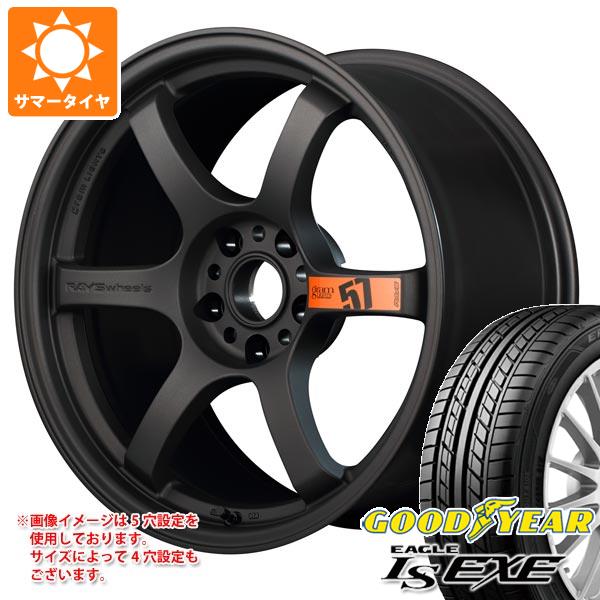 サマータイヤ 235/40R18 95W XL グッドイヤー イーグル LSエグゼ レイズ グラムライツ 57DR スペックD 8.5 18 :gr57drd 16706:タイヤ1番